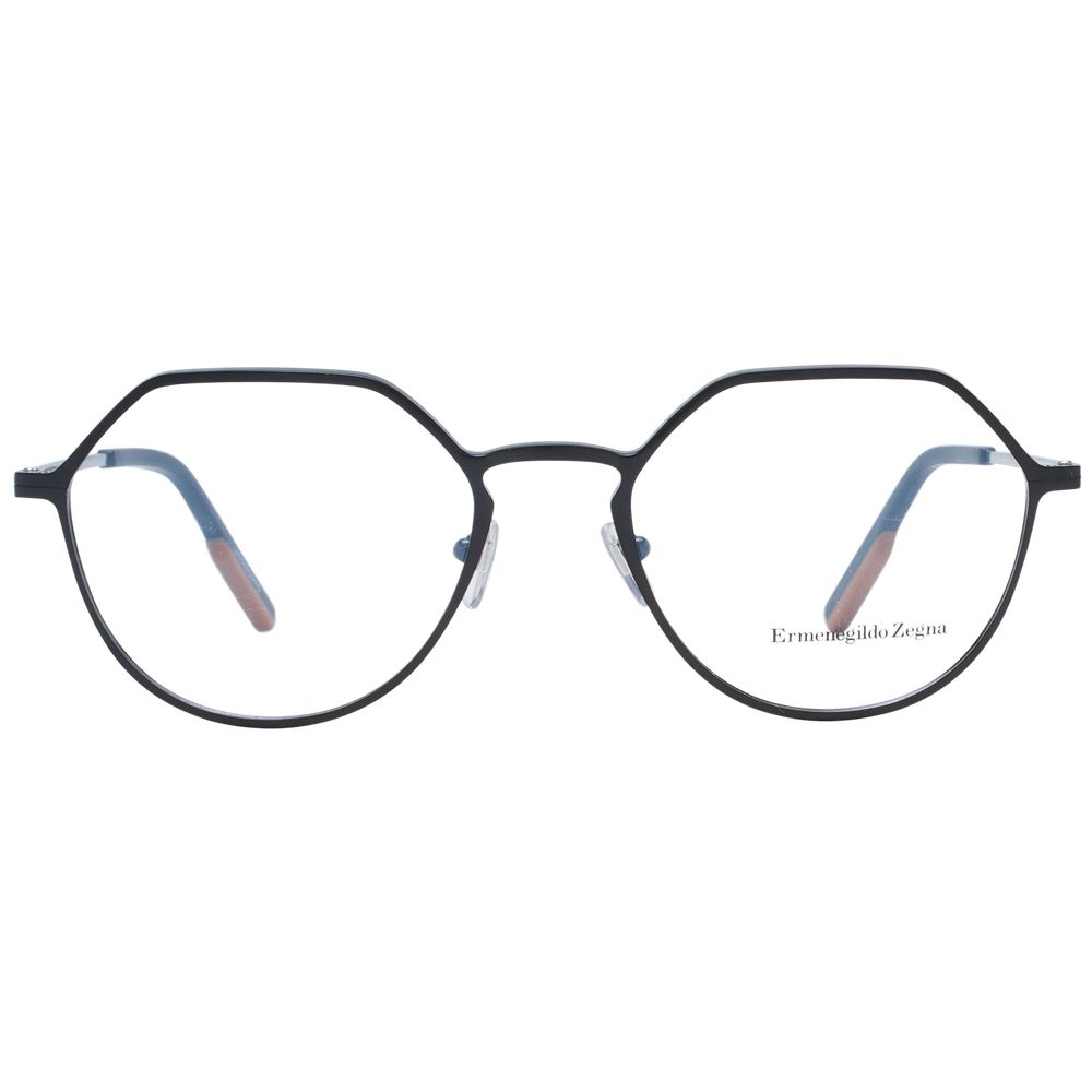Ermenegildo Zegna Black Titanium Glasses (Frames) - Luxe Nova