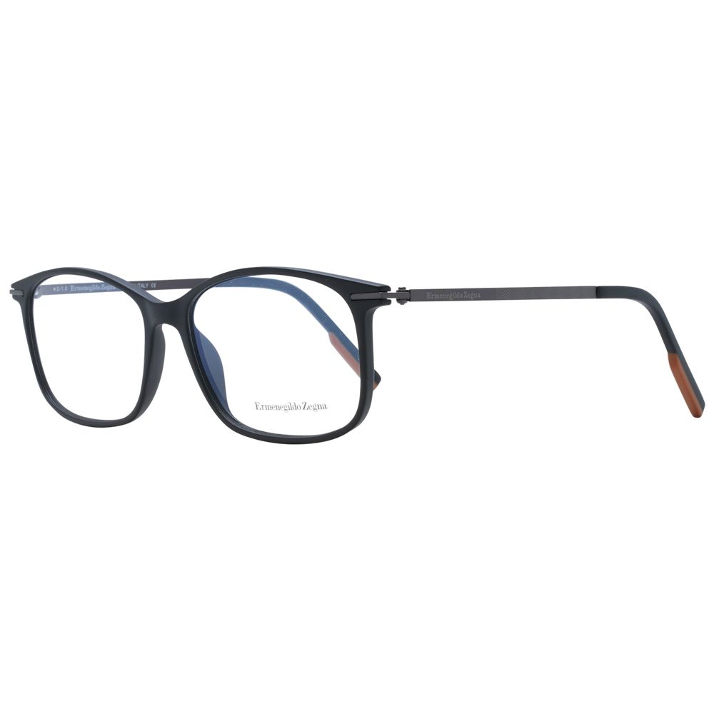 Ermenegildo Zegna Black Titanium Glasses (Frames) - Luxe Nova