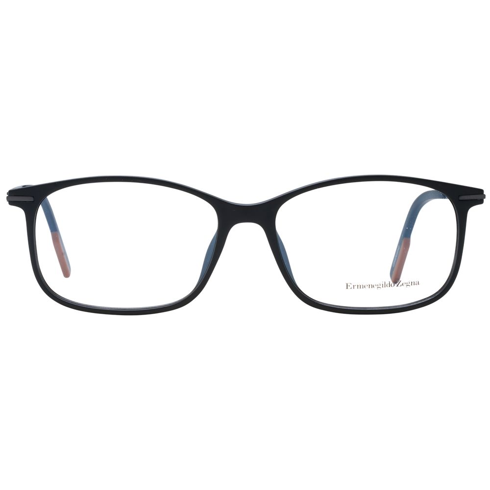Ermenegildo Zegna Black Titanium Glasses (Frames) - Luxe Nova