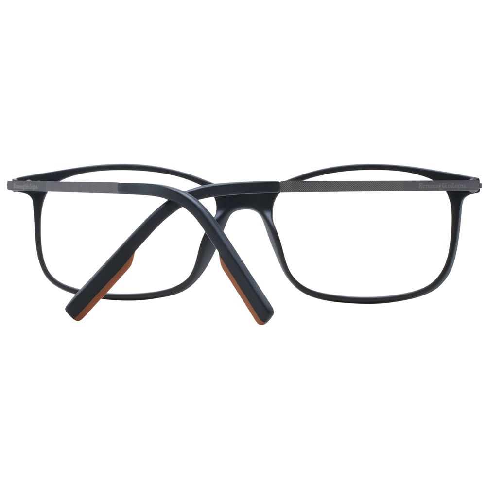Ermenegildo Zegna Black Titanium Glasses (Frames) - Luxe Nova