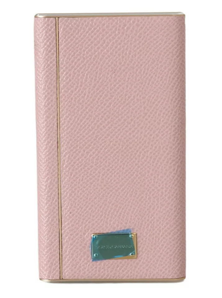 Dolce & Gabbana Charger USB Pink Leather #DGFAMILY Power Bank - Luxe Nova