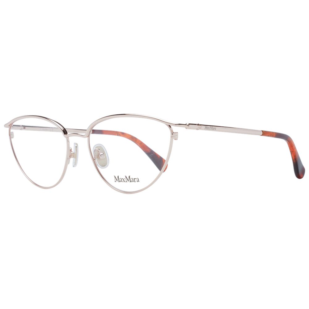 Max Mara Rose Gold Metal Glasses (Frames) - Luxe Nova