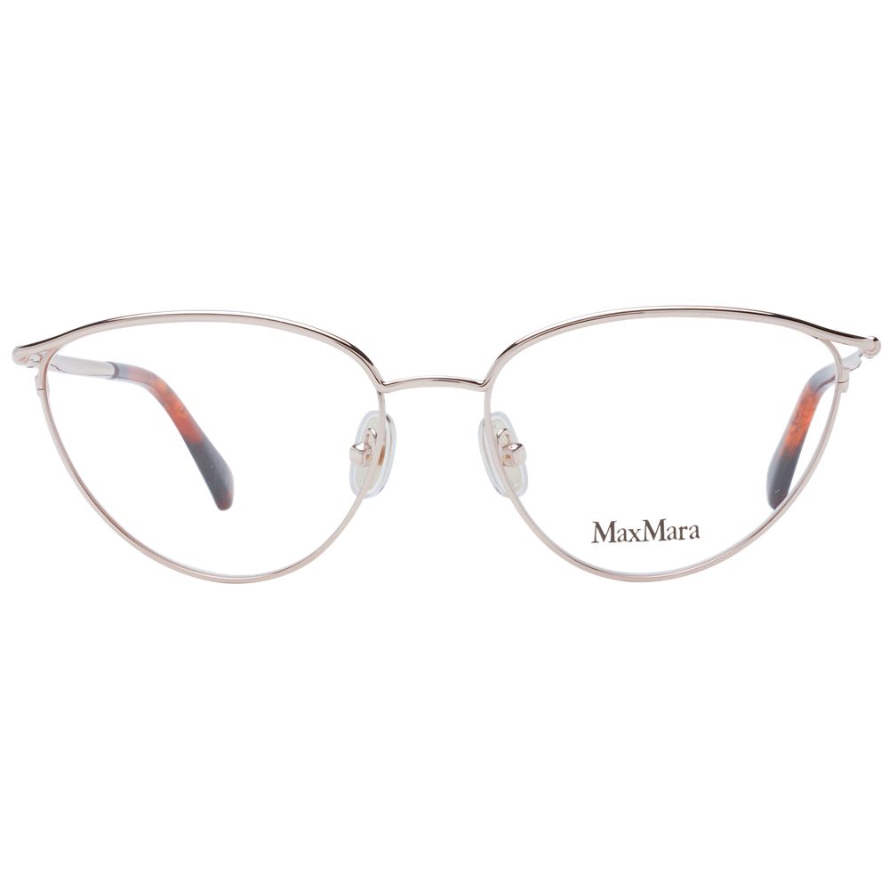 Max Mara Rose Gold Metal Glasses (Frames) - Luxe Nova