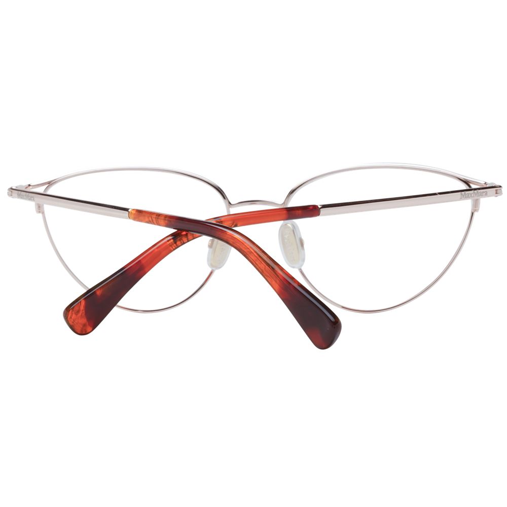 Max Mara Rose Gold Metal Glasses (Frames) - Luxe Nova