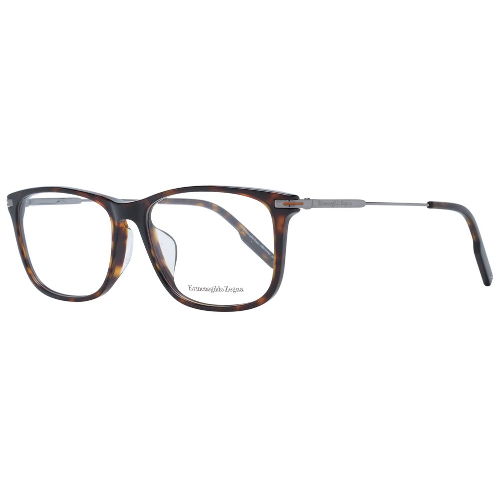 Ermenegildo Zegna Brown Plastic Glasses (Frames) - Luxe Nova
