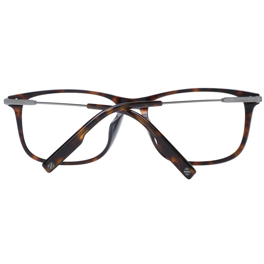 Ermenegildo Zegna Brown Plastic Glasses (Frames) - Luxe Nova