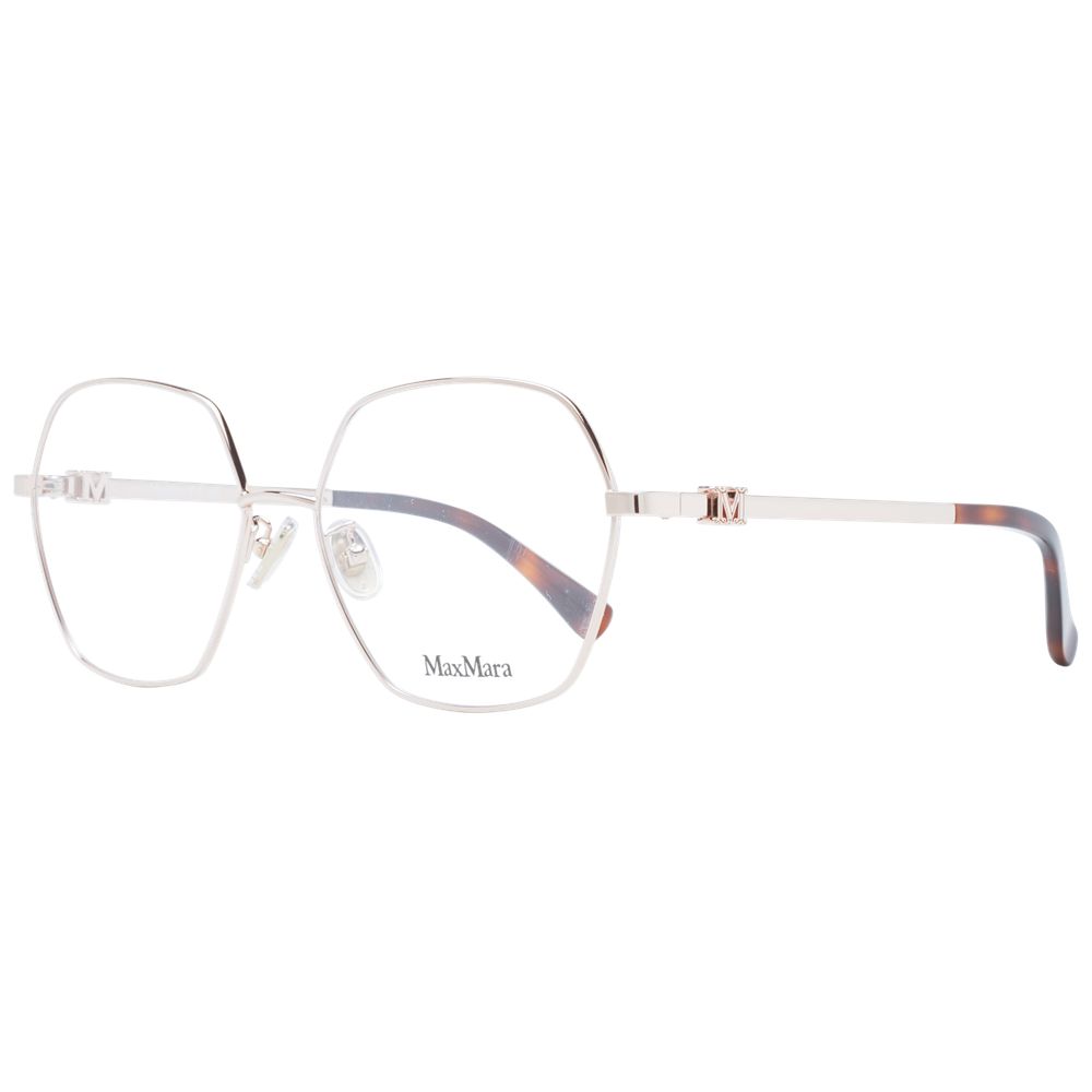 Max Mara Rose Gold Metal Glasses (Frames) - Luxe Nova