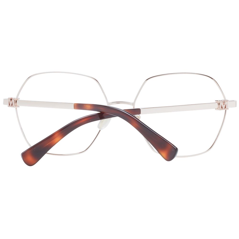 Max Mara Rose Gold Metal Glasses (Frames) - Luxe Nova
