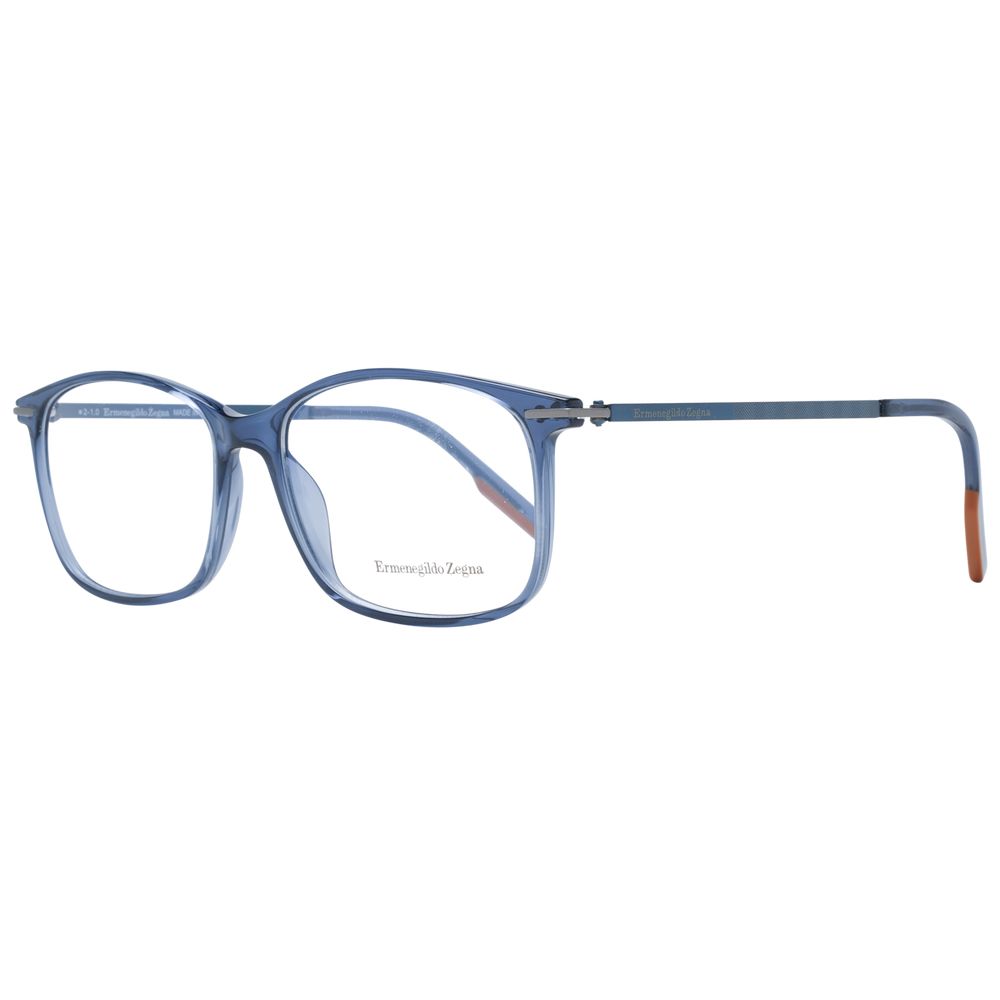 Ermenegildo Zegna Blue Titanium Glasses (Frames) - Luxe Nova