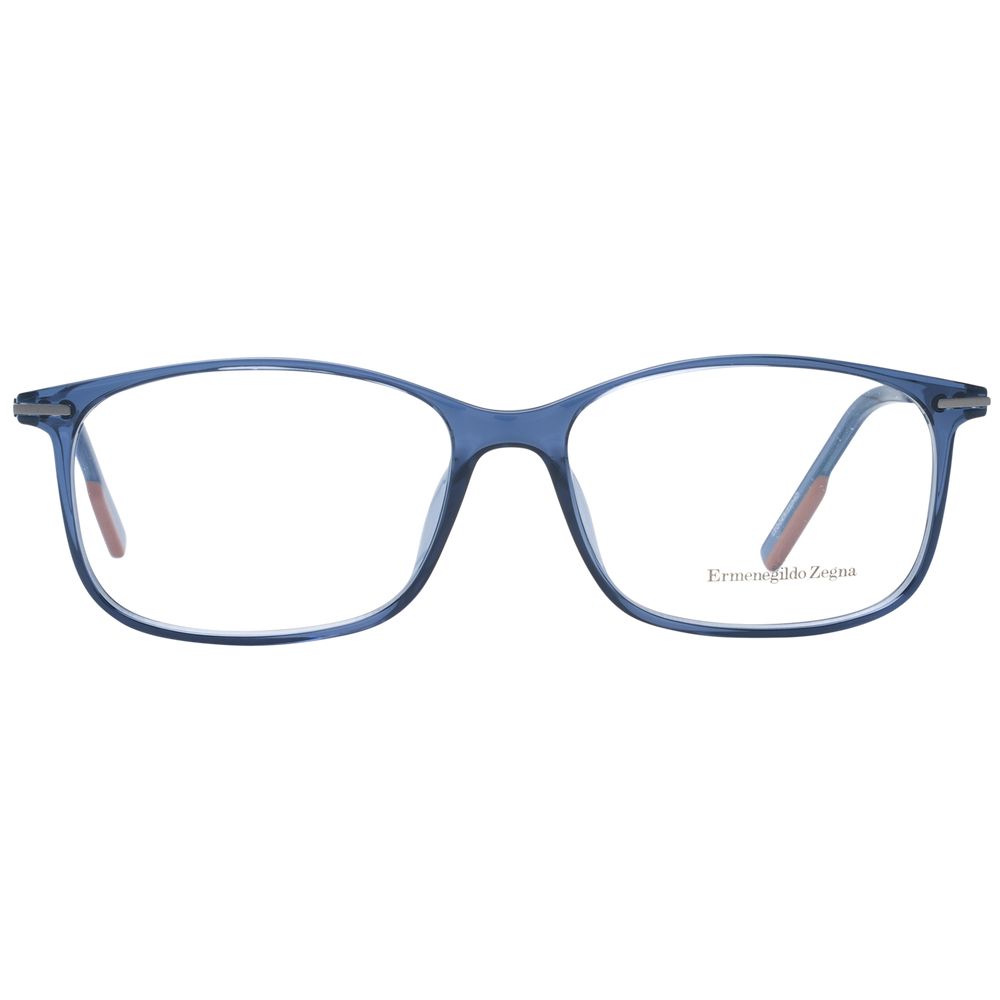 Ermenegildo Zegna Blue Titanium Glasses (Frames) - Luxe Nova
