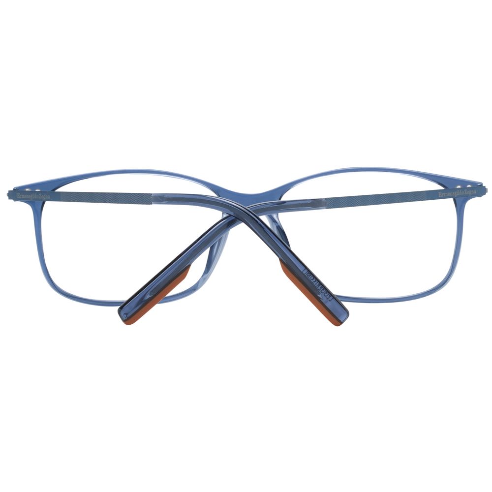 Ermenegildo Zegna Blue Titanium Glasses (Frames) - Luxe Nova