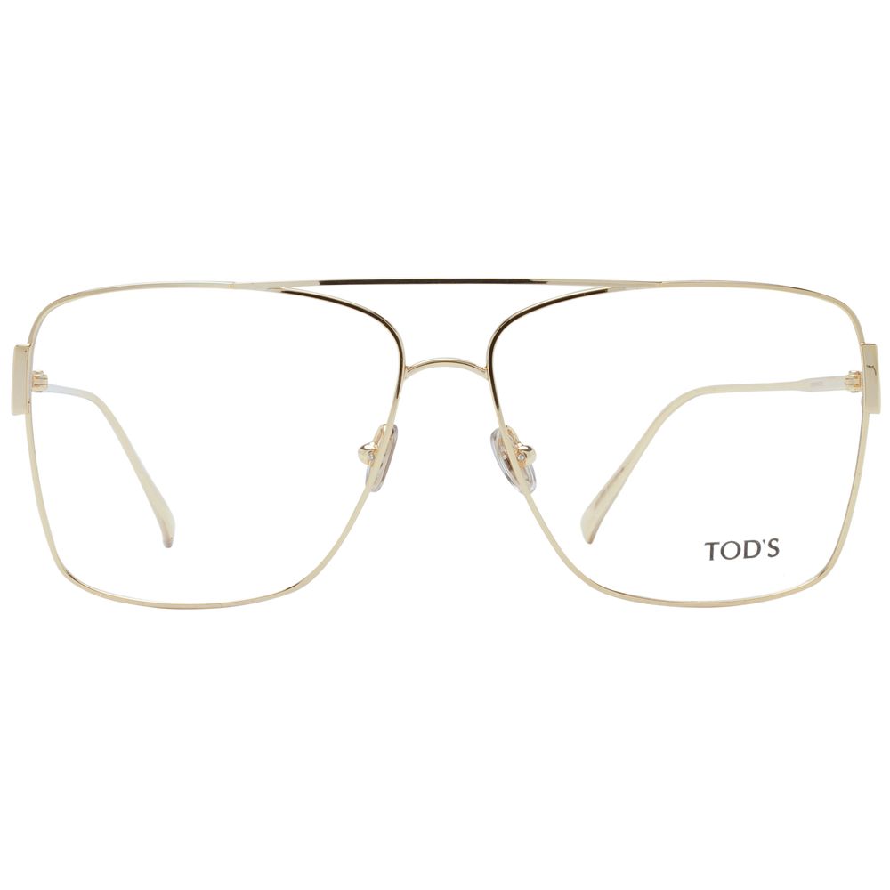 Tod's Gold Metal Glasses (Frames) - Luxe Nova