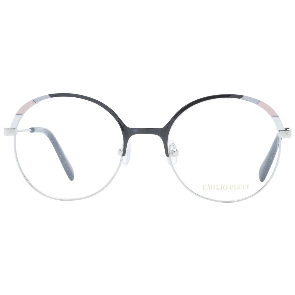 Emilio Pucci Black Metal Glasses (Frames) - Luxe Nova