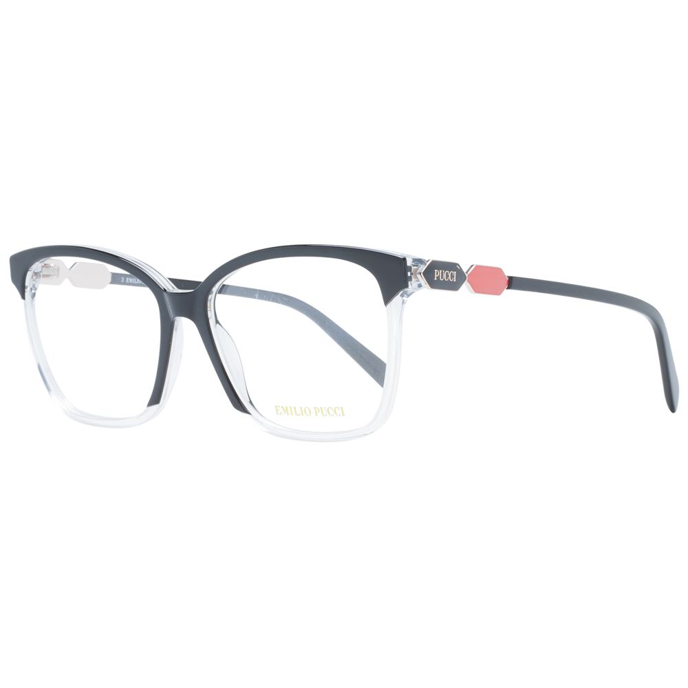 Emilio Pucci Black Plastic Glasses (Frames) - Luxe Nova