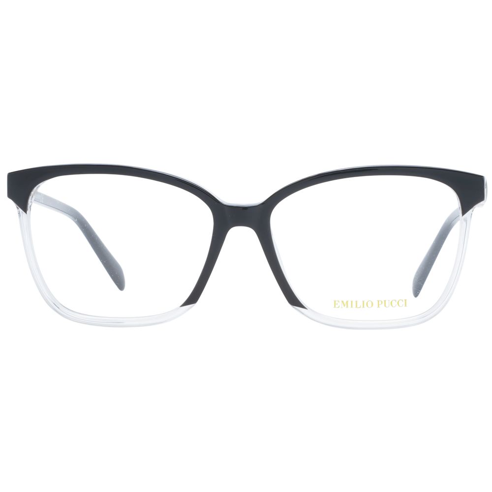 Emilio Pucci Black Plastic Glasses (Frames) - Luxe Nova