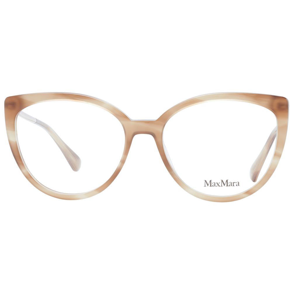 Max Mara Brown Plastic Glasses (Frames) - Luxe Nova
