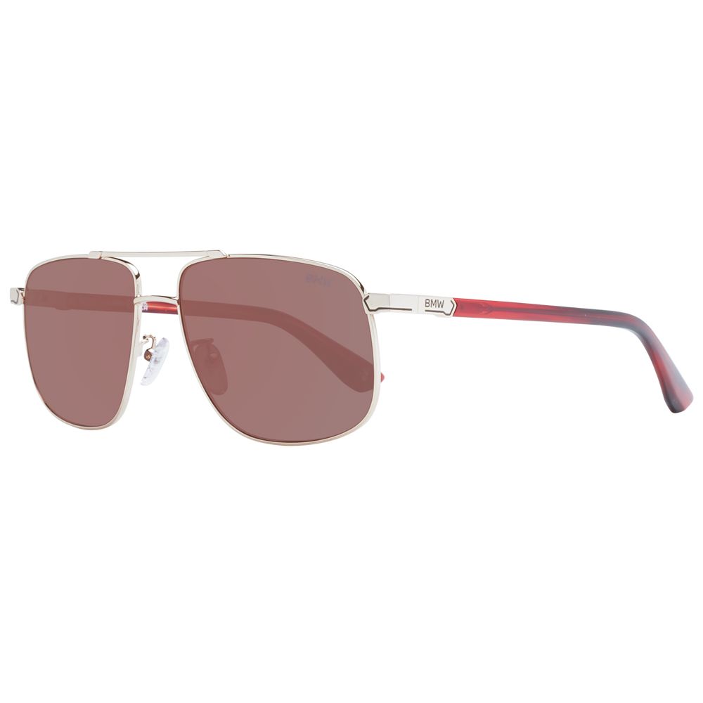 BMW Rose Gold Metal Sunglasses - Luxe Nova