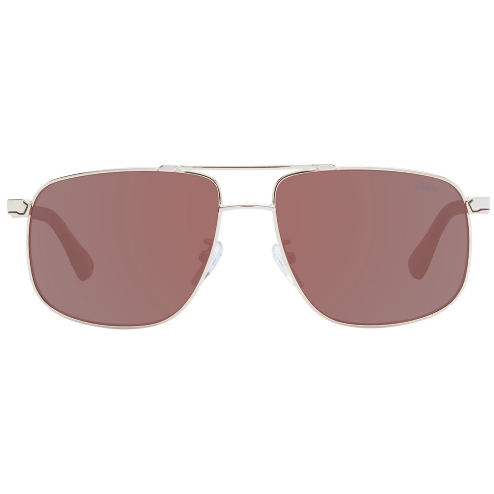 BMW Rose Gold Metal Sunglasses - Luxe Nova