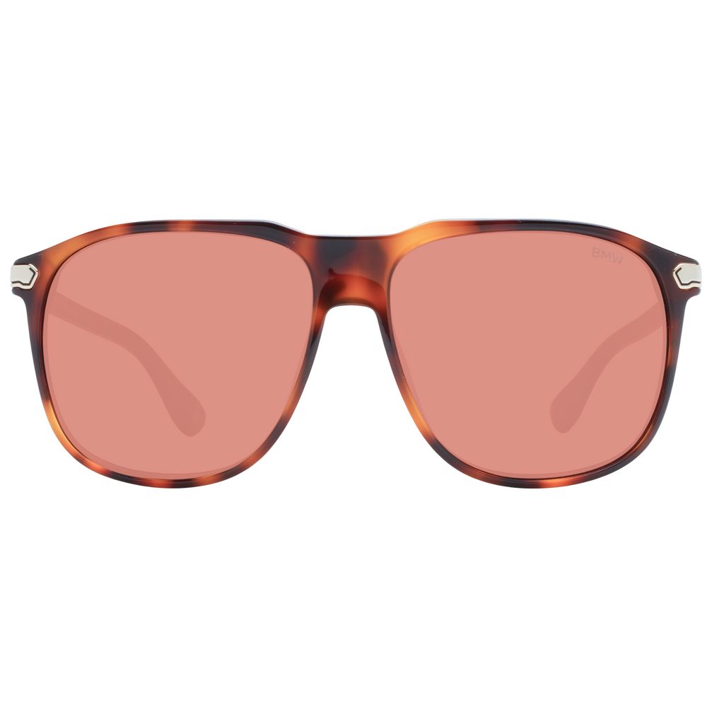 BMW Brown Plastic Sunglasses - Luxe Nova
