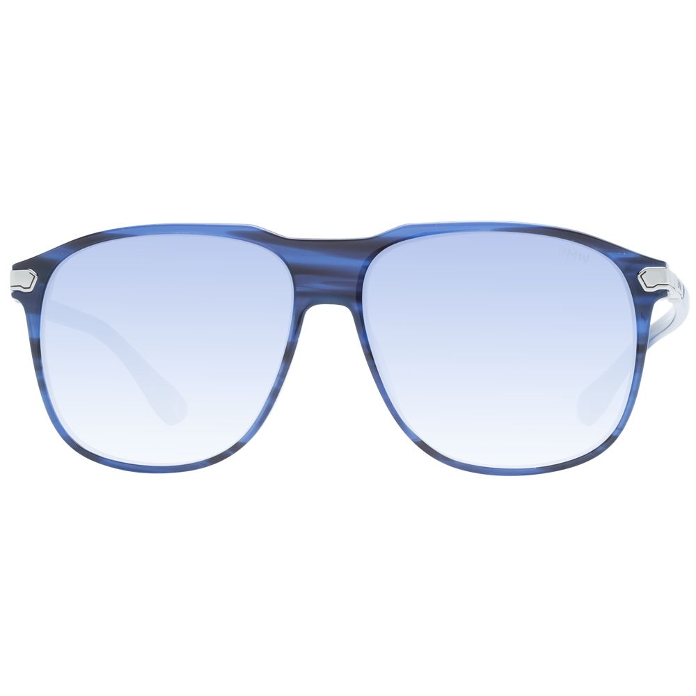 BMW Blue Plastic Sunglasses - Luxe Nova