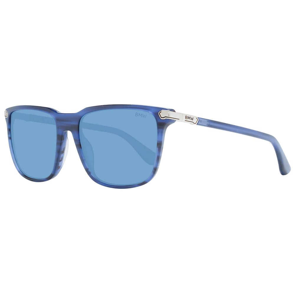BMW Blue Plastic Sunglasses - Luxe Nova