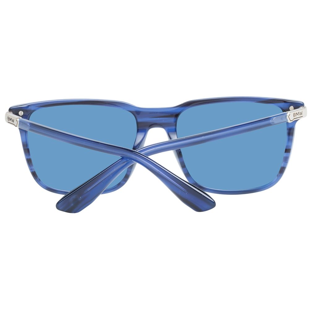 BMW Blue Plastic Sunglasses - Luxe Nova