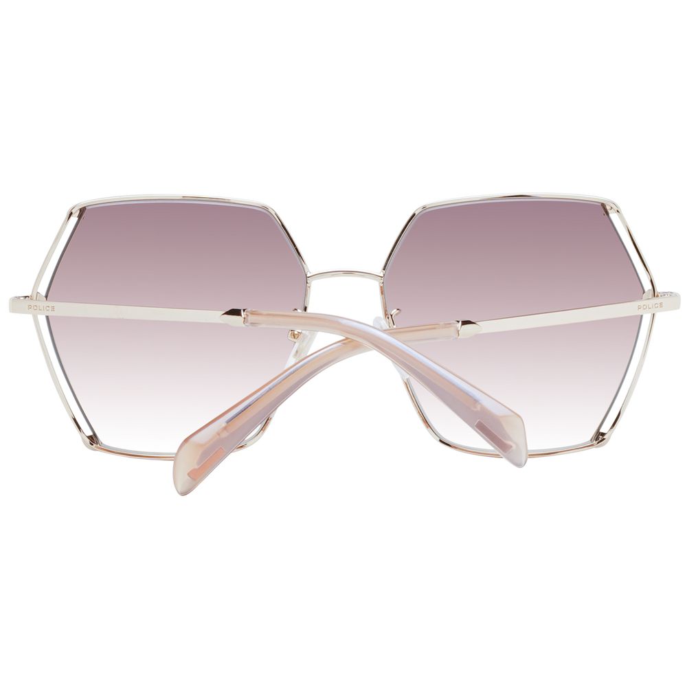 Police Rose Gold Metal Sunglasses - Luxe Nova