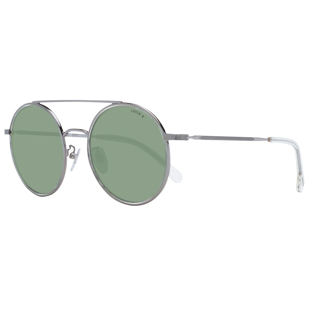 Lozza Gray Metal Sunglasses - Luxe Nova