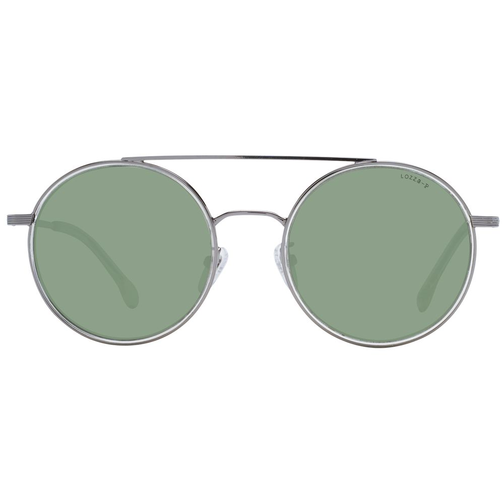 Lozza Gray Metal Sunglasses - Luxe Nova