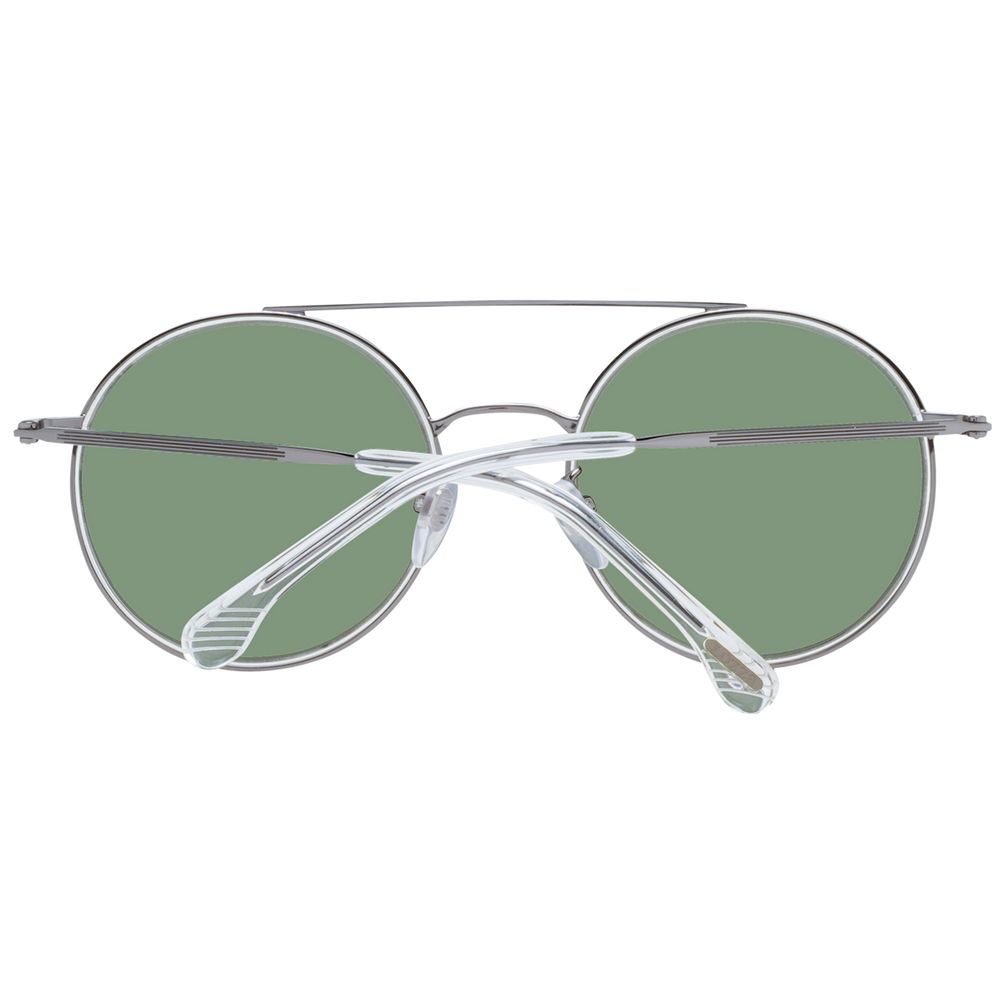 Lozza Gray Metal Sunglasses - Luxe Nova