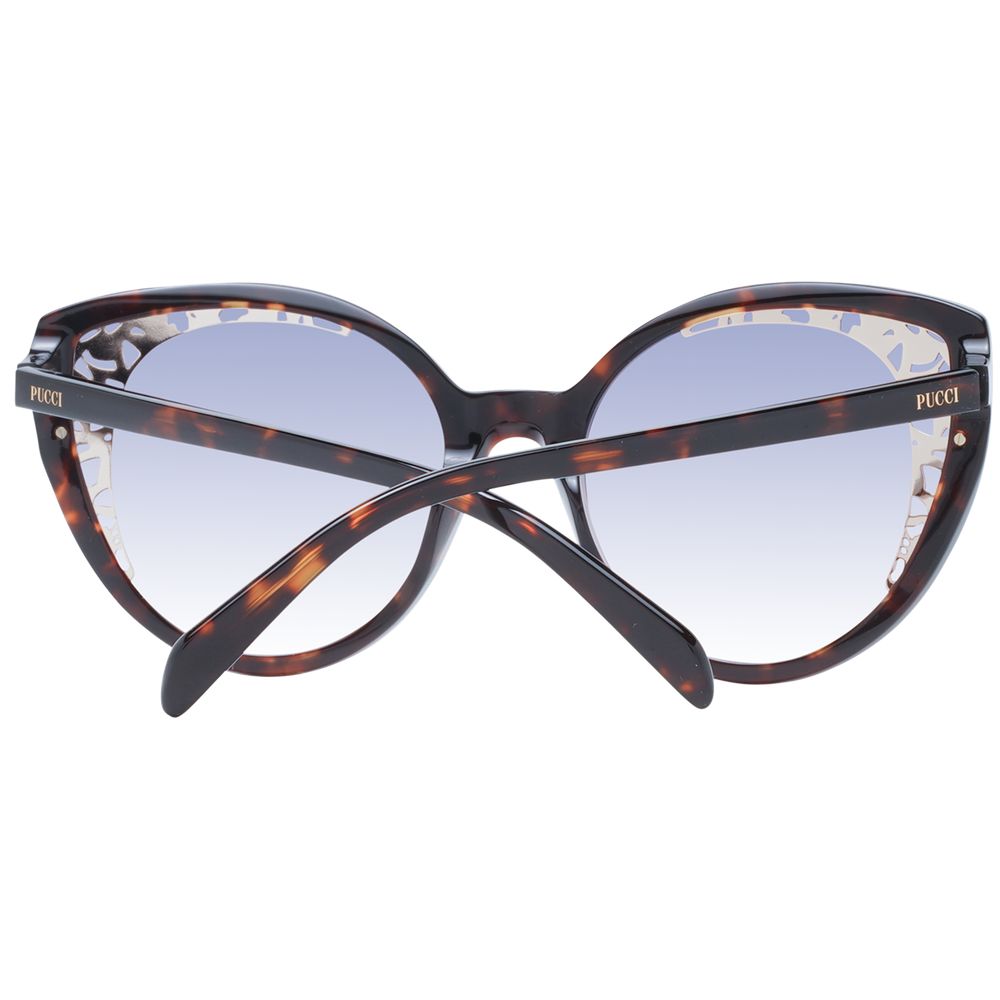 Emilio Pucci Brown Plastic Sunglasses - Luxe Nova