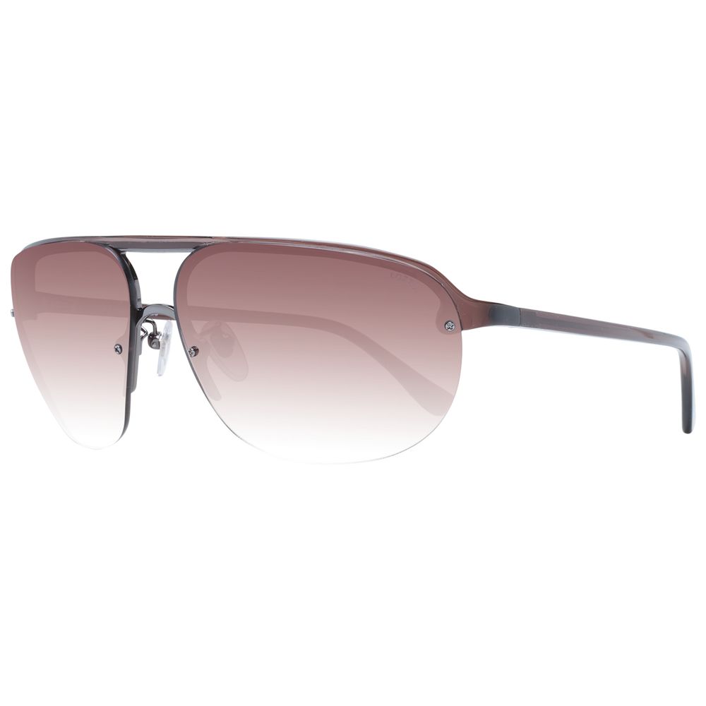 Lozza Brown Acetate & Plastic Sunglasses - Luxe Nova