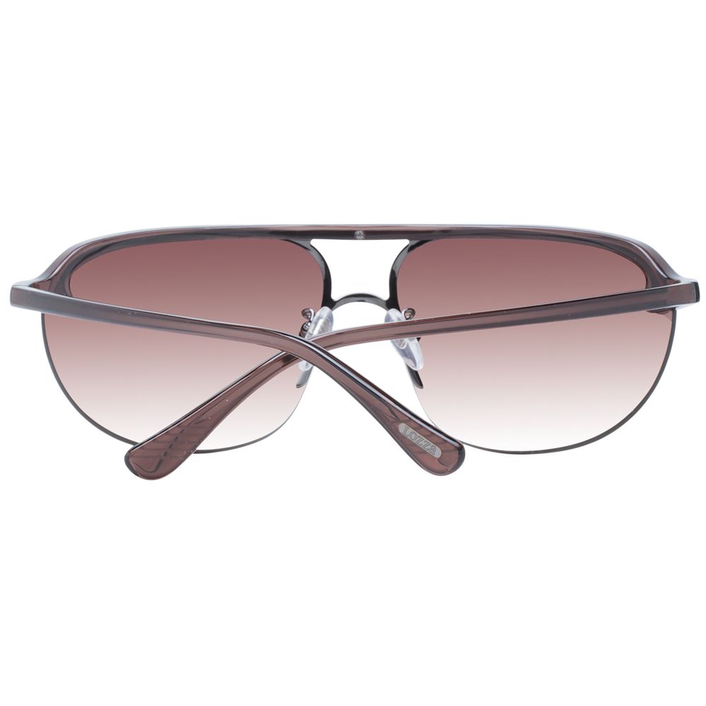 Lozza Brown Acetate & Plastic Sunglasses - Luxe Nova