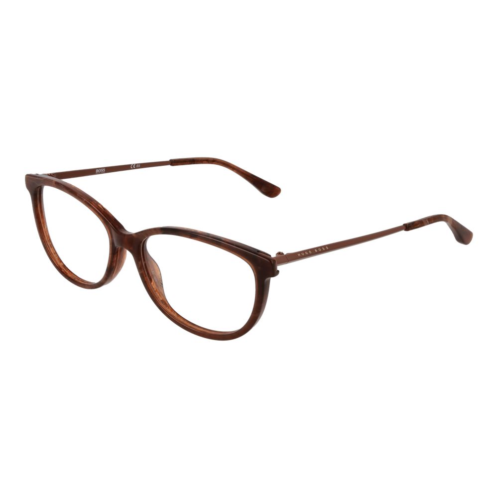 Hugo Boss Brown Acetate Glasses (Frames) - Luxe Nova