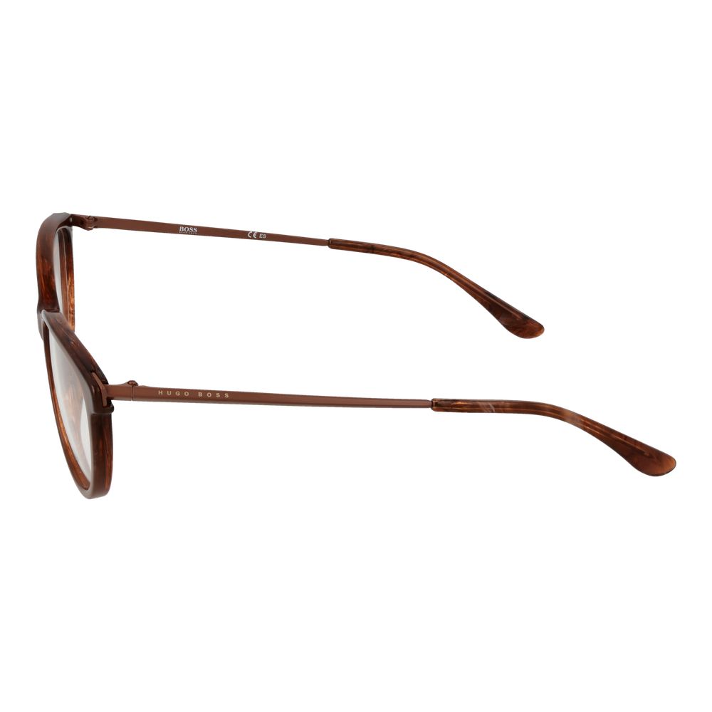Hugo Boss Brown Acetate Glasses (Frames) - Luxe Nova