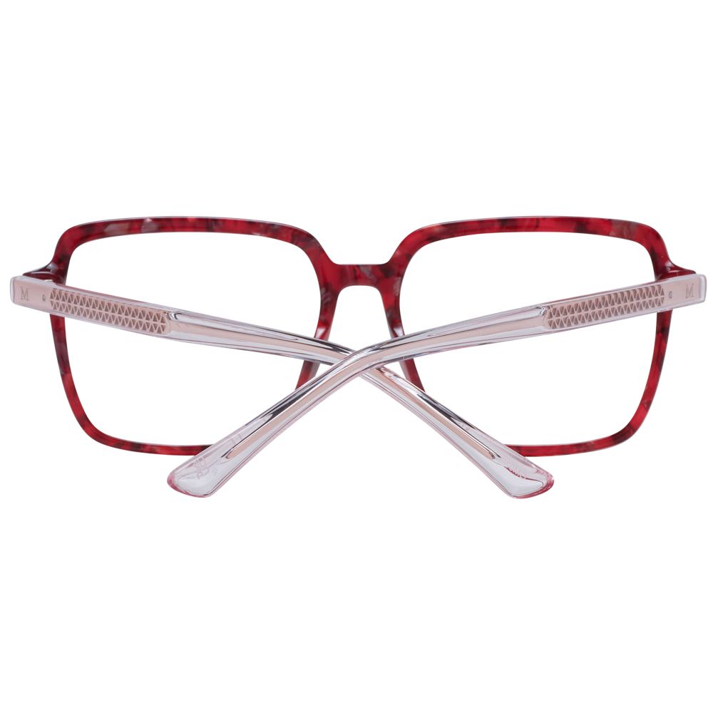 Marciano by Guess Burgundy Plastic Glasses (Frames) - Luxe Nova