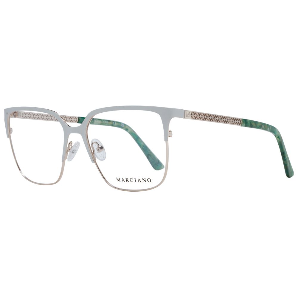 Marciano by Guess Beige Metal Glasses (Frames) - Luxe Nova
