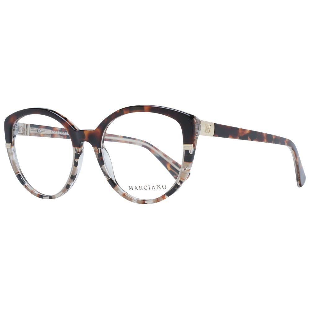 Marciano by Guess Brown Plastic Glasses (Frames) - Luxe Nova