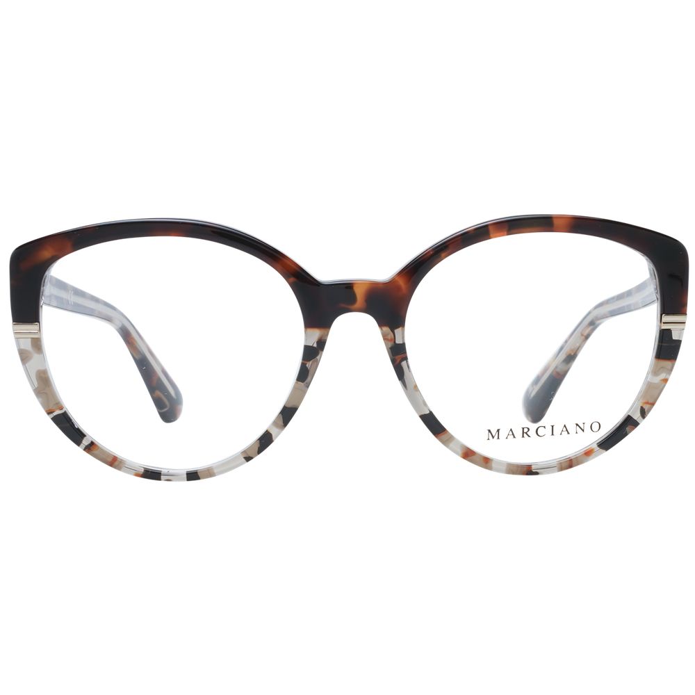 Marciano by Guess Brown Plastic Glasses (Frames) - Luxe Nova