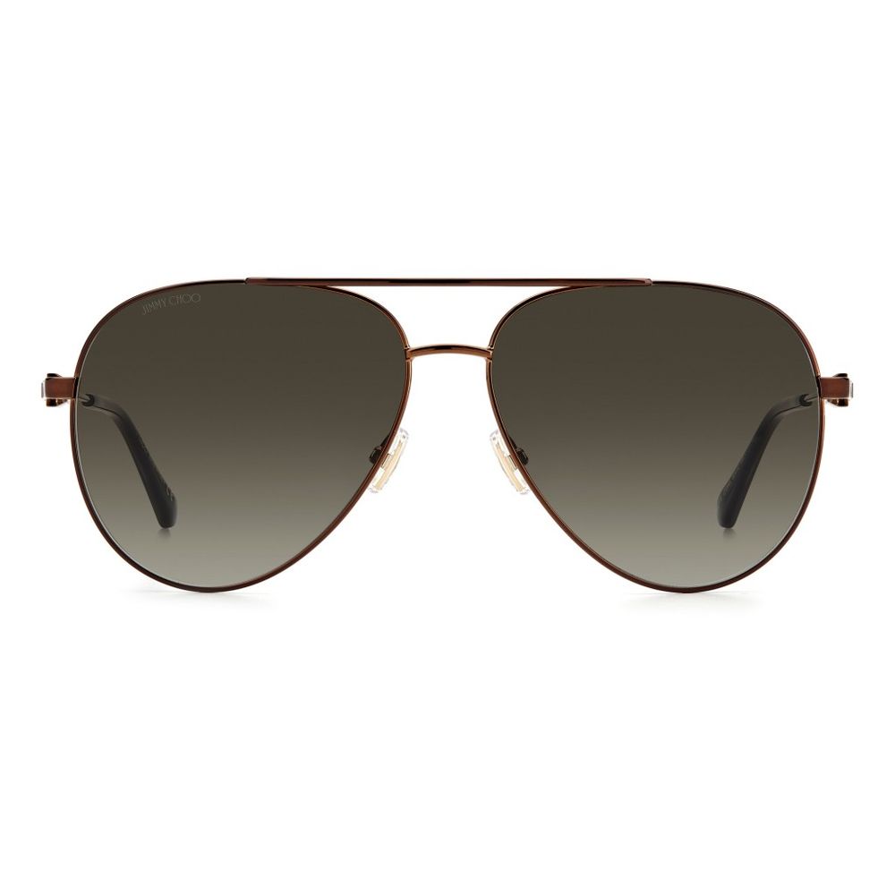 Jimmy Choo Brown Metal Sunglasses - Luxe Nova