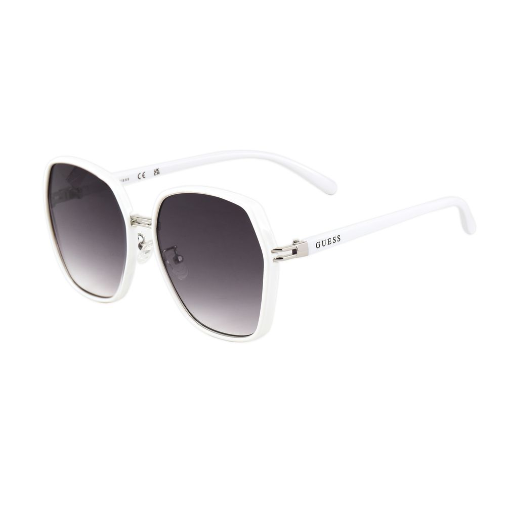 Guess White Metal Sunglasses - Luxe Nova