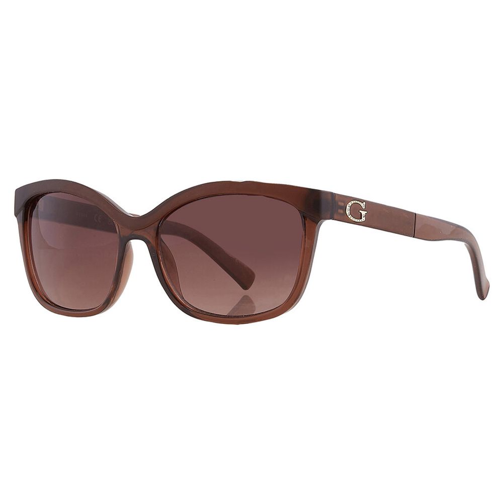 Guess Brown Resin Sunglasses - Luxe Nova