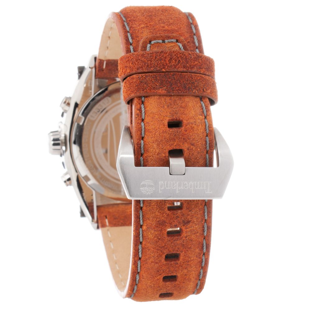 Timberland Brown Leather Sport Watch - Luxe Nova