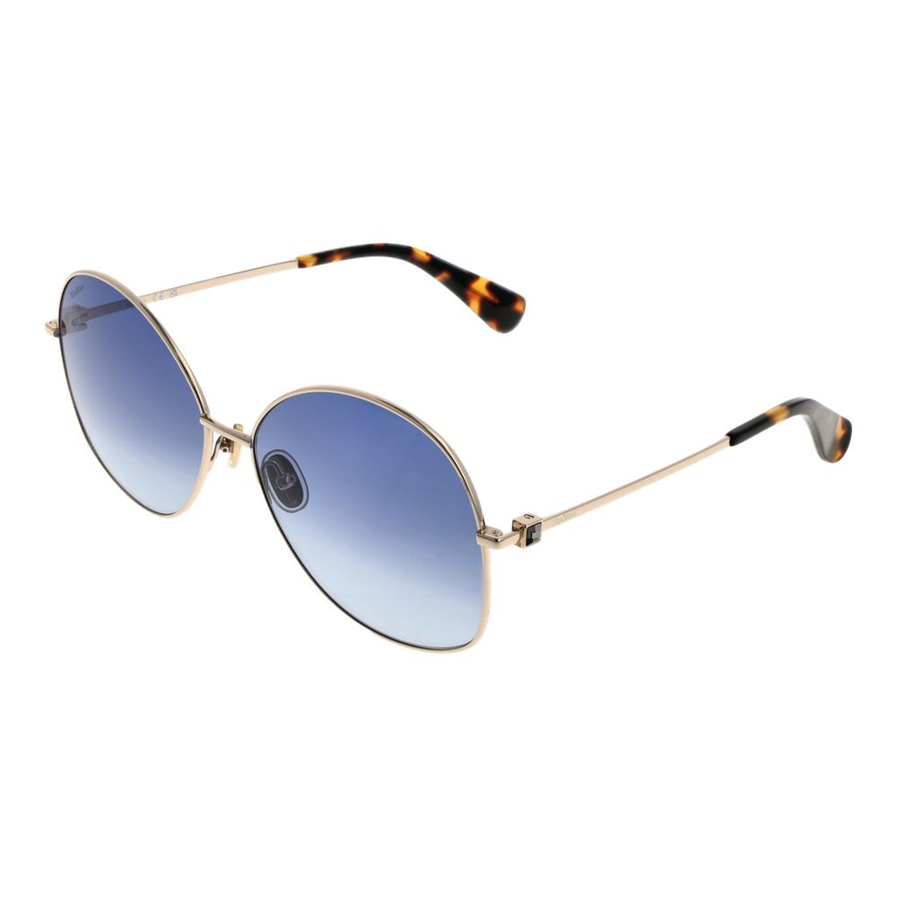 Max Mara Gold Metal Sunglasses - Luxe Nova