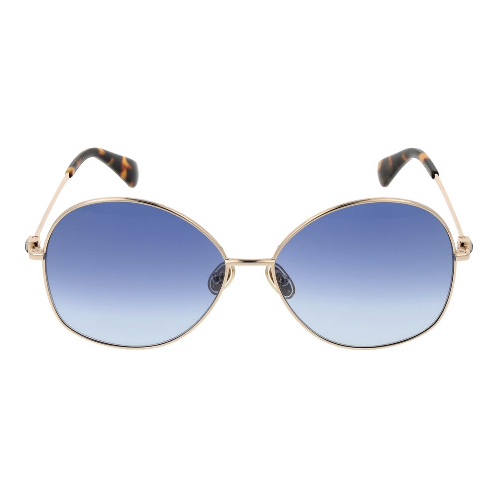 Max Mara Gold Metal Sunglasses - Luxe Nova