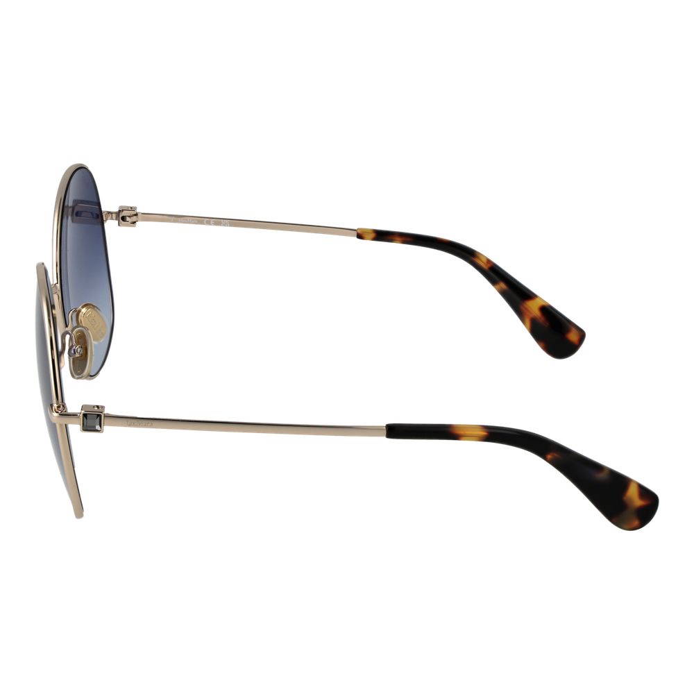 Max Mara Gold Metal Sunglasses - Luxe Nova