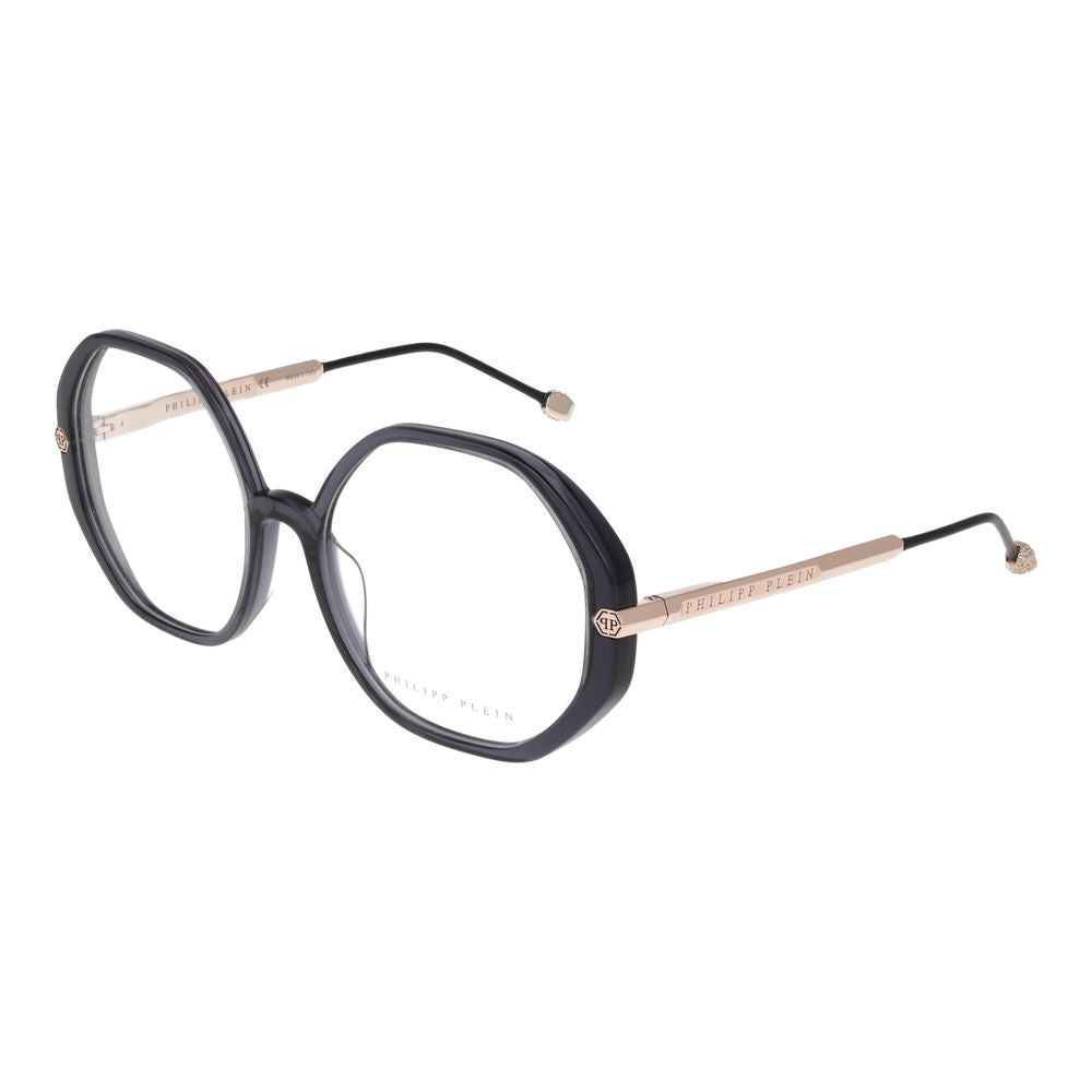 Philipp Plein Gray Cellulose Acetate Glasses (Frames) - Luxe Nova