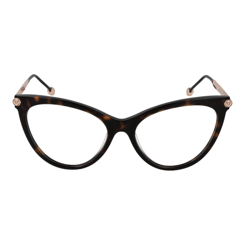 Philipp Plein Brown Cellulose Acetate Glasses (Frames) - Luxe Nova