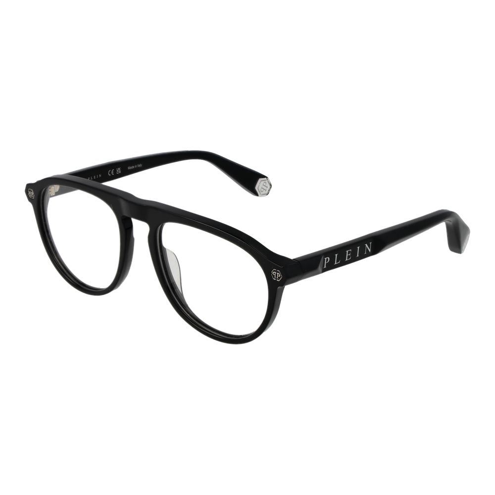 Philipp Plein Black Cellulose Acetate Glasses (Frames) - Luxe Nova
