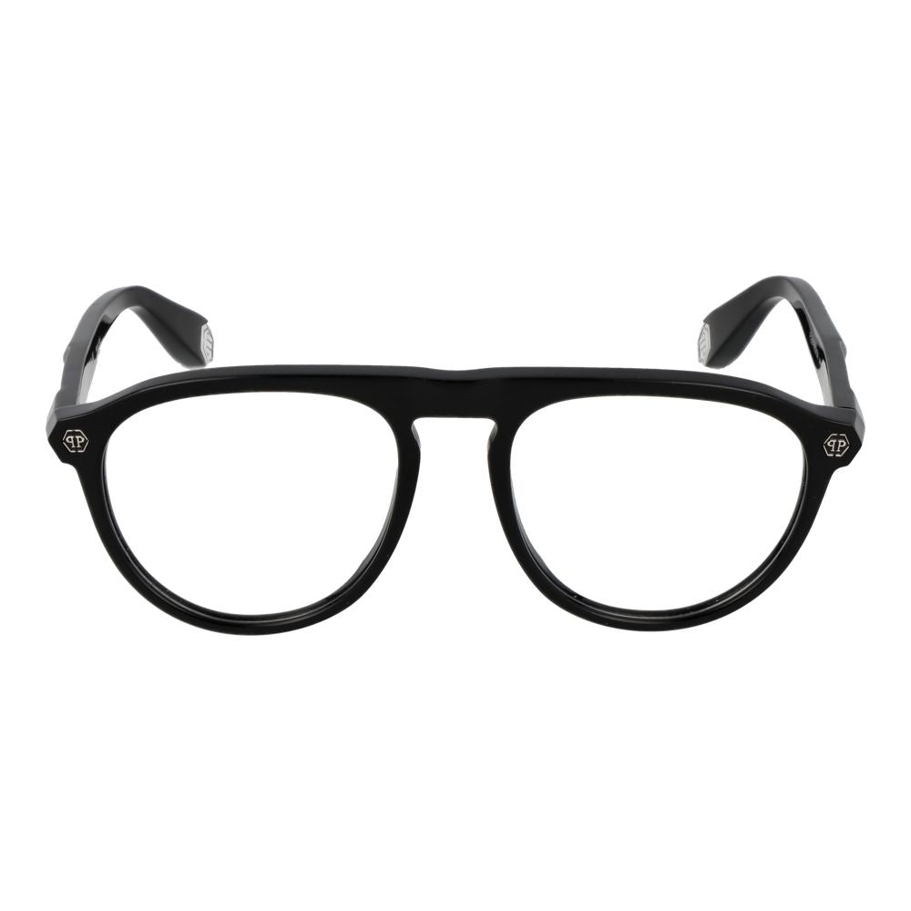 Philipp Plein Black Cellulose Acetate Glasses (Frames) - Luxe Nova
